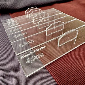 Juego de reglas de costura: regla acrílica, guía de costura de sastre, herramientas para confección. imagen 4