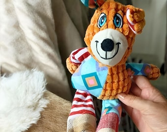 Jouets couinants pour chien, Jouets pour chien en peluche, Jouet pour chien, Jouets pour chien, Accessoires pour chien, Cadeau chien, Jouets interactifs pour chien, Jouets pour animal de compagnie