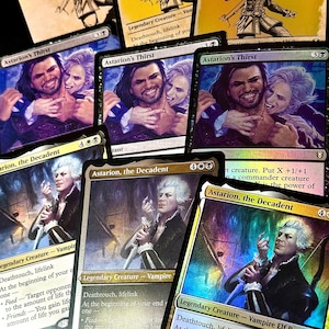 9x Astarion Collection Baldur's Gate offizielle MTG Karten