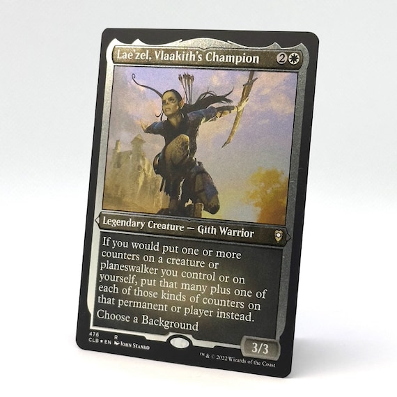 5x Lae'zel Collection Baldur's Gate Official MTG Cards - Etsy