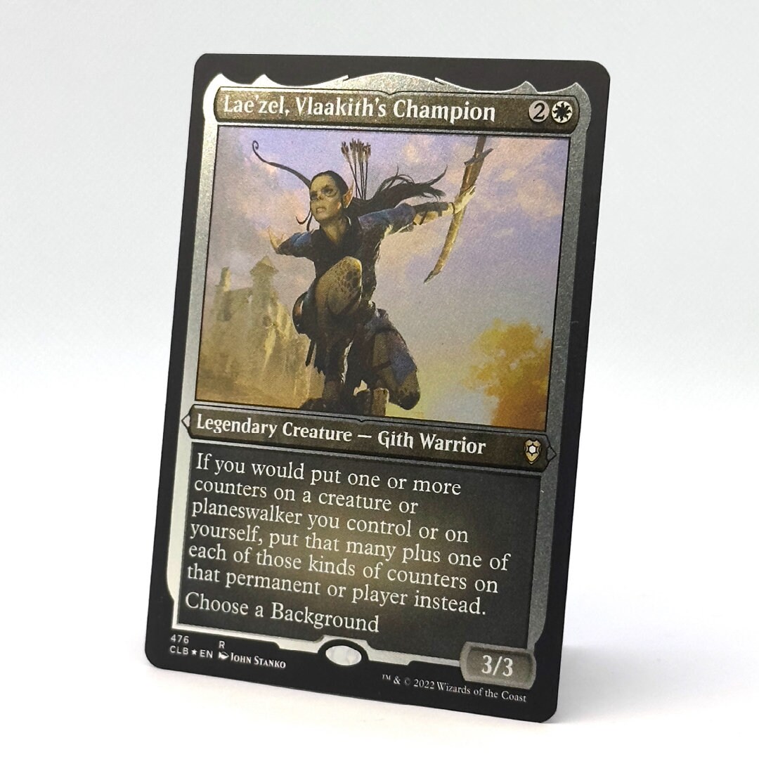 5x Lae'zel Collection Baldur's Gate Official MTG Cards - Etsy