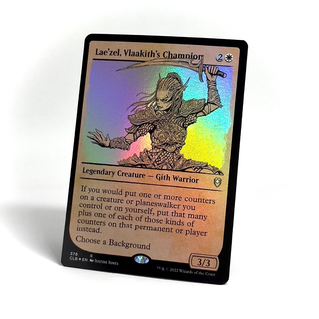 5x Lae'zel Collection Baldur's Gate Official MTG Cards - Etsy