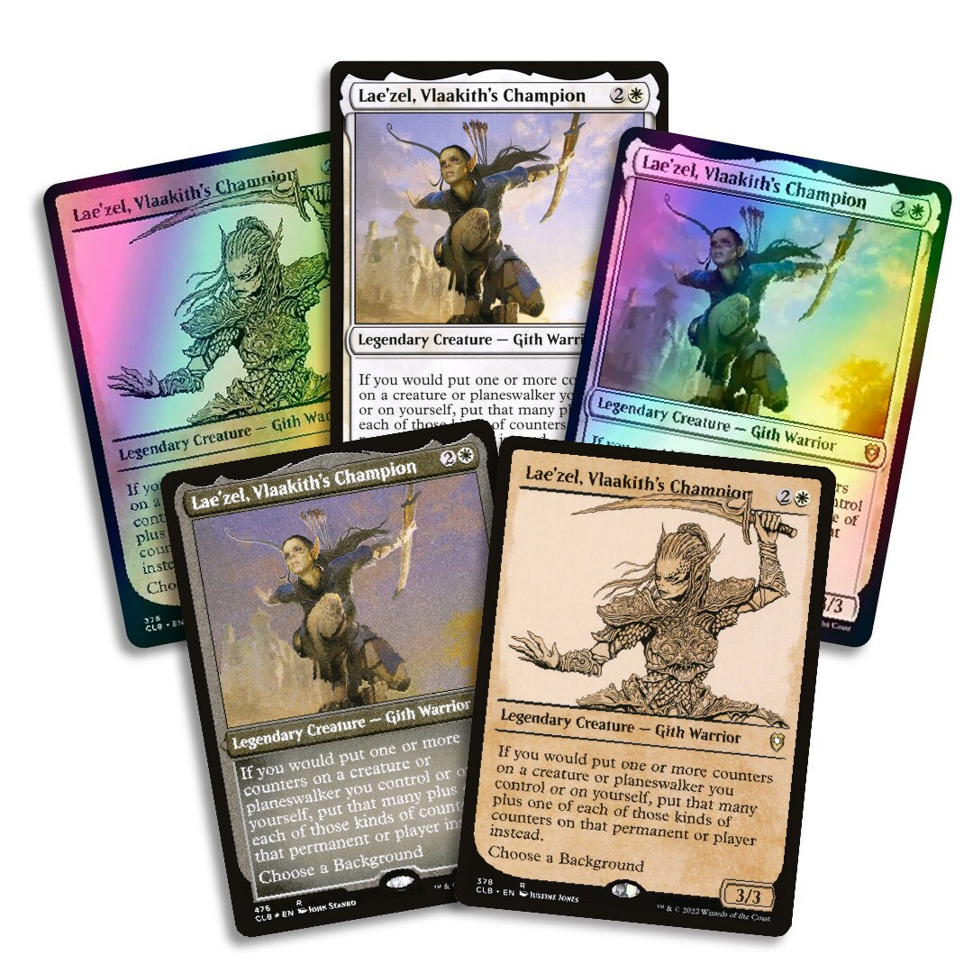 5x Lae'zel Collection Baldur's Gate Official MTG Cards - Etsy 5x Lae'zel Collection Baldur's Gate Official MTG Cards - Etsy