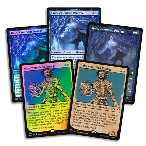 gale mtg card Gale, Waterdeep Prodigy (#2488) (borderless)