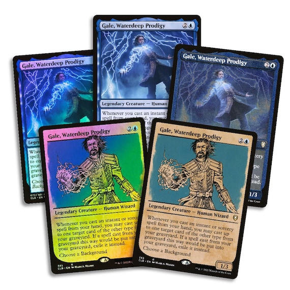 5x Gale Collection Baldur's Gate Official MTG Cards - Etsy 5x Gale Collection Baldur's Gate Official MTG Cards - Etsy