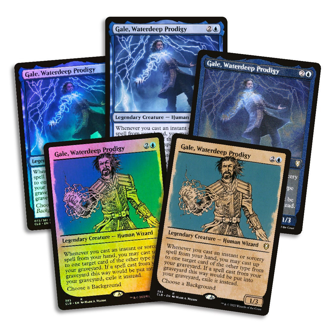 5x Gale Collection Baldur's Gate Official MTG Cards - Etsy