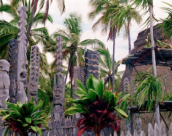 Pu'uhonua O Honaunau, The Place of Refuge, Kona Hawaii Fine Art Photo