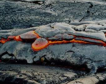 Lava Turtle Kilauea Volcano Photography Big Island Hawaii - Nature Photography - Fine Art Photo Hawaiian Landscape - Black Lava Turtle Rock