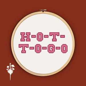 Hot To Go Chappell Roan Cross Stitch Pattern