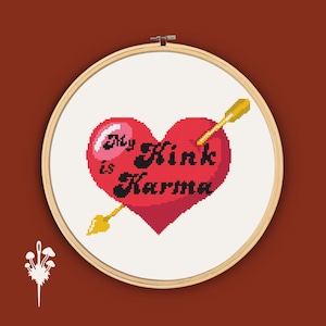 My Kink is Karma Chappell Roan Cross Stitch Pattern