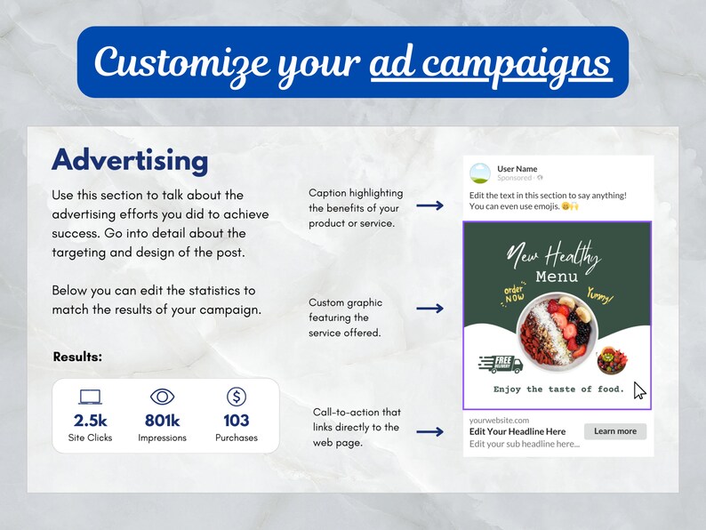 Canva Social Media Portfolio Template | Portfolio for Social Media ...