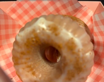 Apple Cider Donut Wax Melt: Fall Bakery Scented Soy Coconut Tart