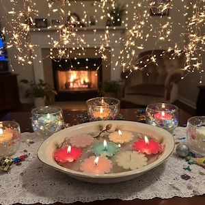 Flytande ljusset (4) dessa ljus ser fina ut i alla miljöer