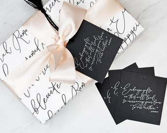modern gift wrap