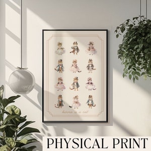 Karma Is a Cat Print Preppy Cat Print Midnights Print Karma Wall Art Retro Style Poster Karma Cat Poster Cute Cat Print Regency Era Wall Art