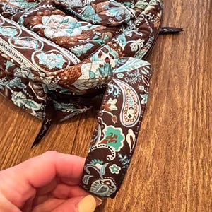 Vera Bradley-hoofdband 'javablauw'