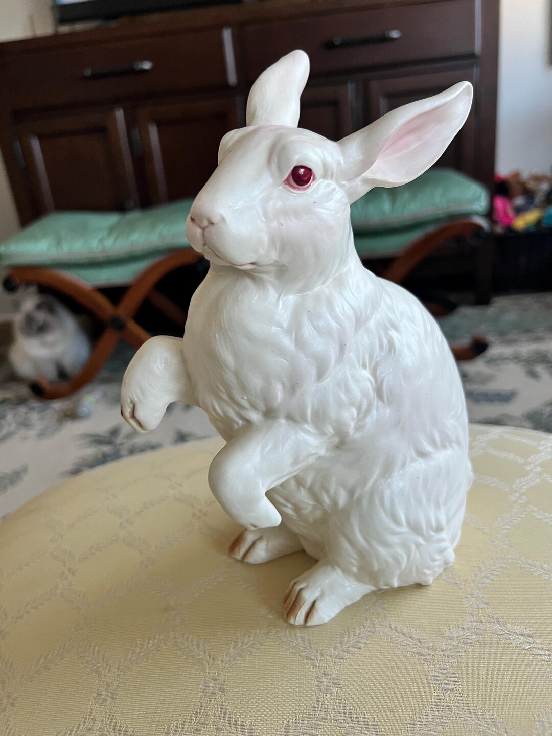 Vintage Ceramic Rabbit - Etsy