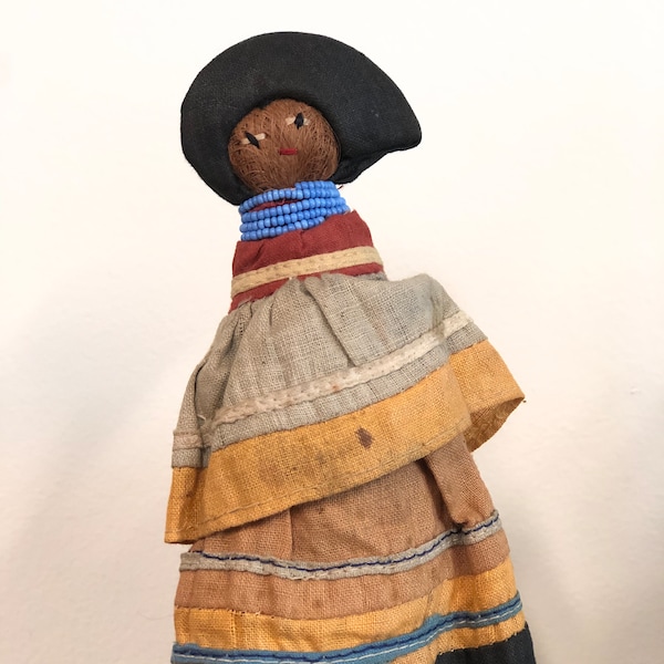 Seminole Miccosukee doll vintage Native American craft