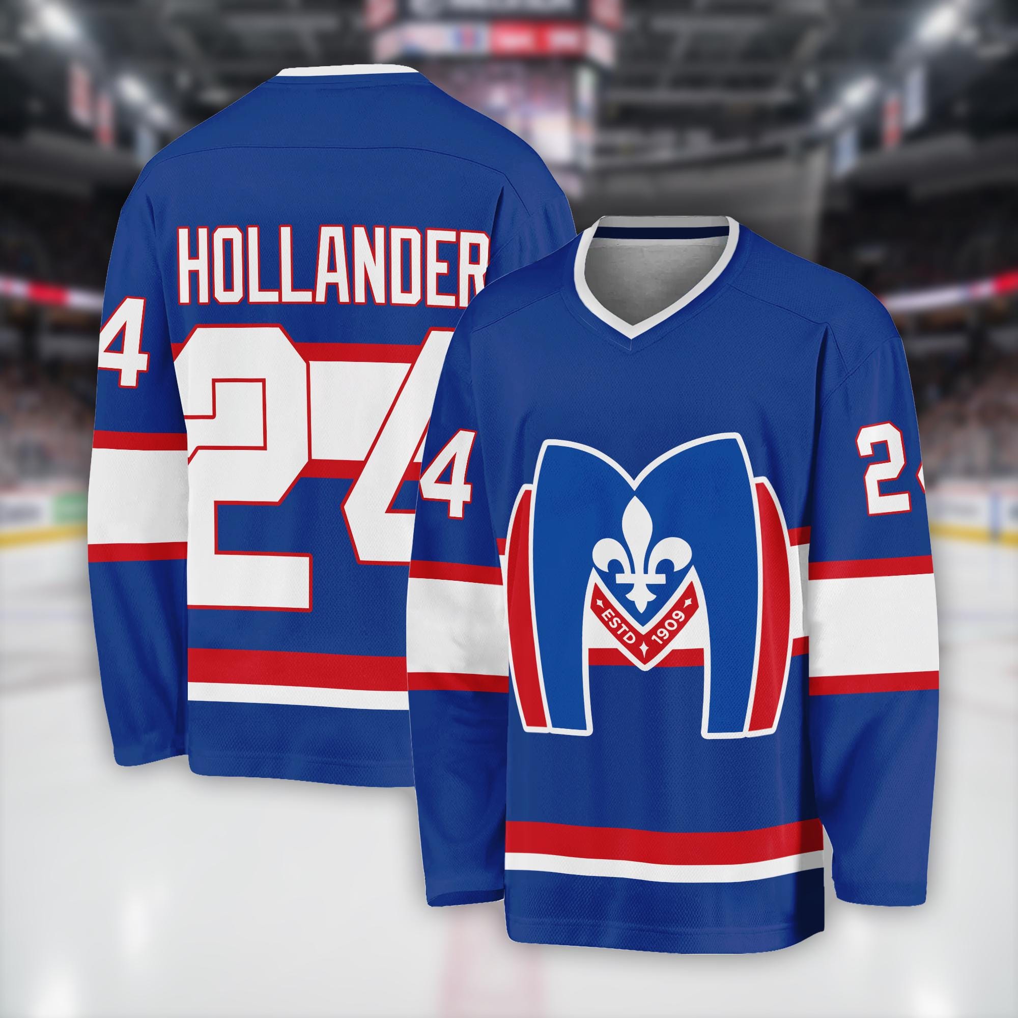 Maillot De Hockey CKA Yashin - Bleu - Homme - Occasion Très Bon état
