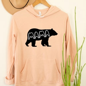 Mama Bear Sweatshirt, Mothers Day Gift, Mama Papa Bear Crewneck, Mama Shirt, Mom Life Sweatshirt, New Mom Gift, Baby Shower Gift, Mom Shirt