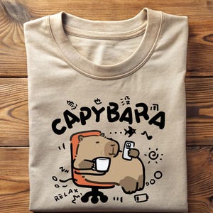 a t - shirt with a picture of a bear on it
