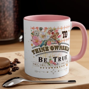 Boho Southwest Rosen Federn Positive Affirmation Zitat Kaffee Tee Tasse Tasse