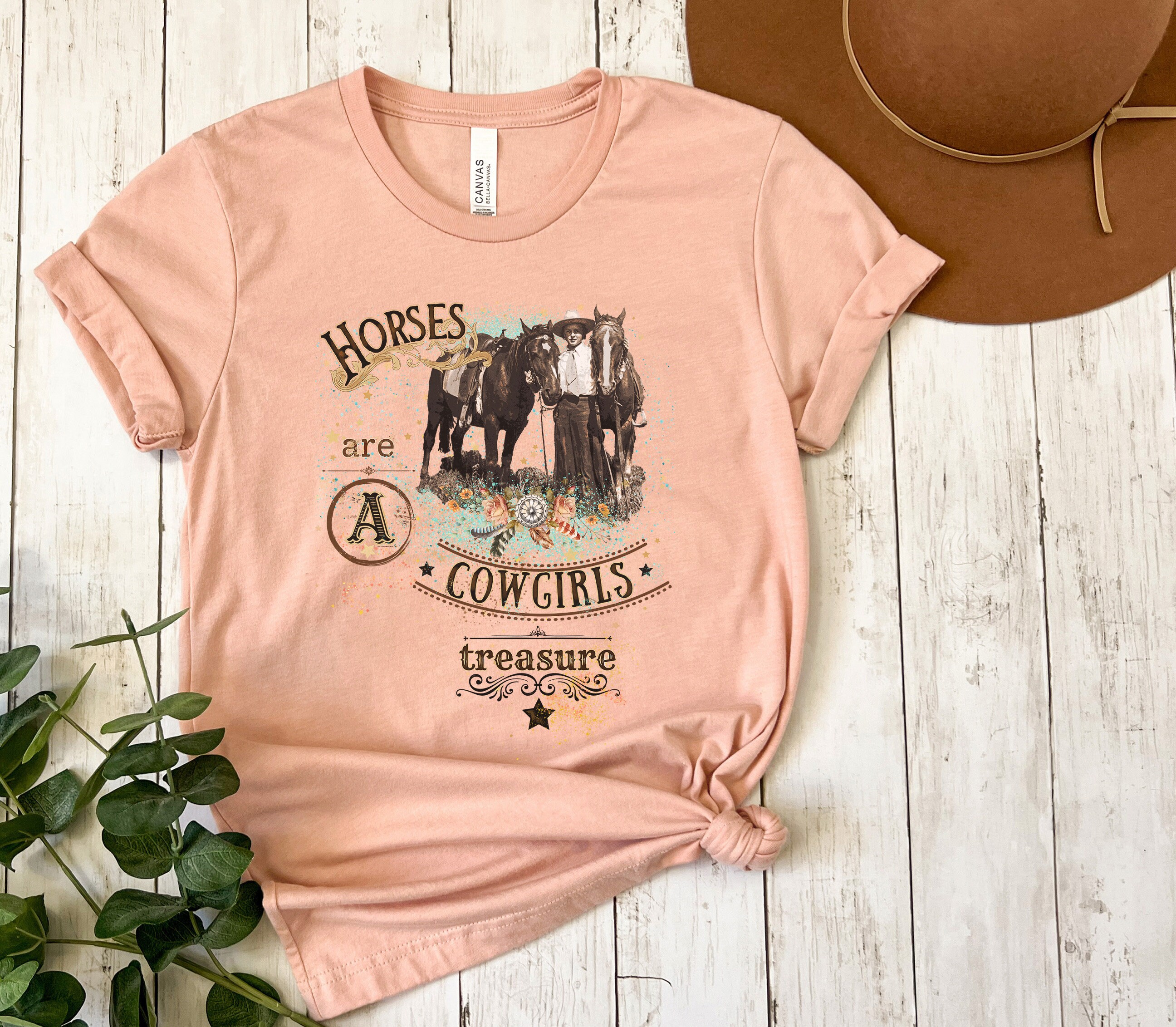 Western Cowgirl Queen Of Hearts Tee - White