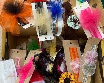 Infant Child Headbands, Lot of 40 Plus