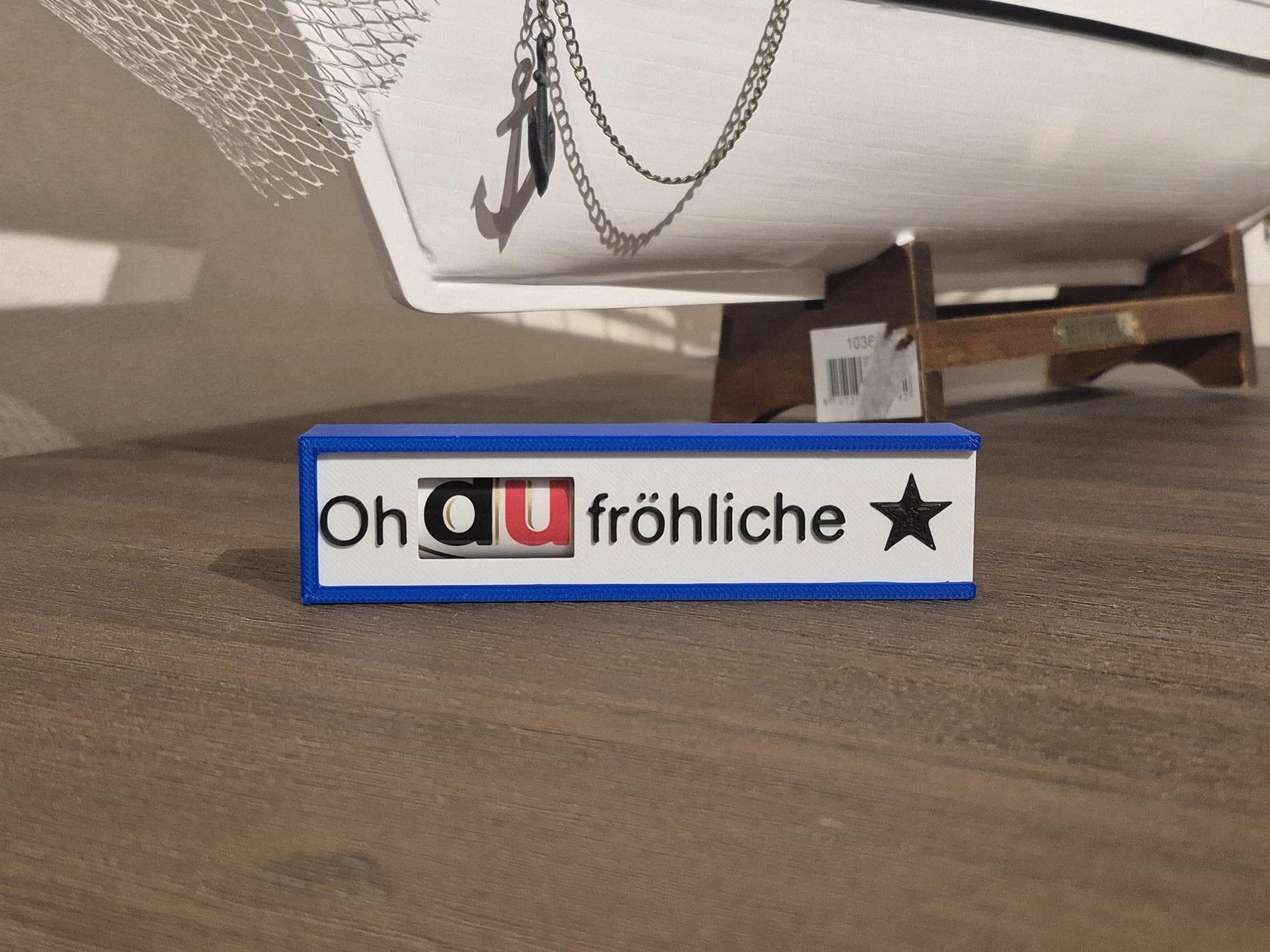 Lustige Weihnachtsgeschenkidee – Oh DU fröhliche Box mit Duplo | Handgemachtes Wichtelgeschenk