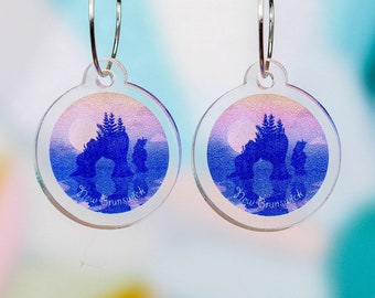 Pendientes Hopewell Rocks Nuevo Brunswick