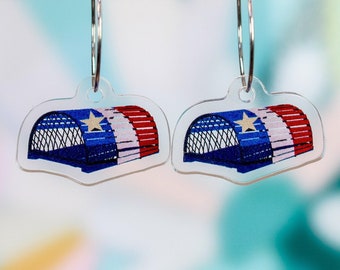 Acadian Lobster Trap Earrings