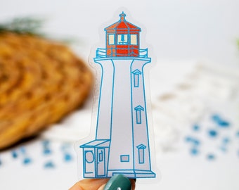 Peggy's Cove Lighthouse Vinyl Sticker