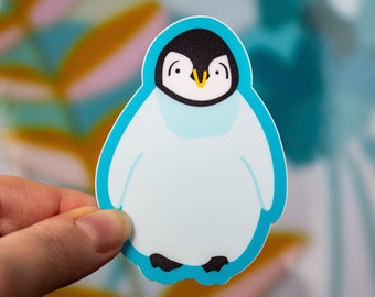 Penguin Vinyl Sticker