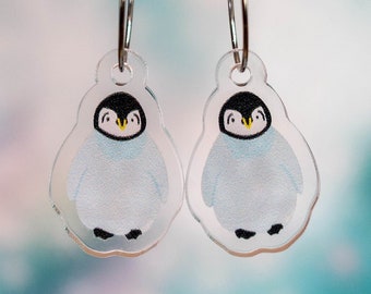 Penguin Earrings