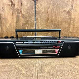 1980s Panasonic RX-FW18 TNT Boombox - Tape Deck Not Working