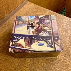 Vintage French Bistro Tin