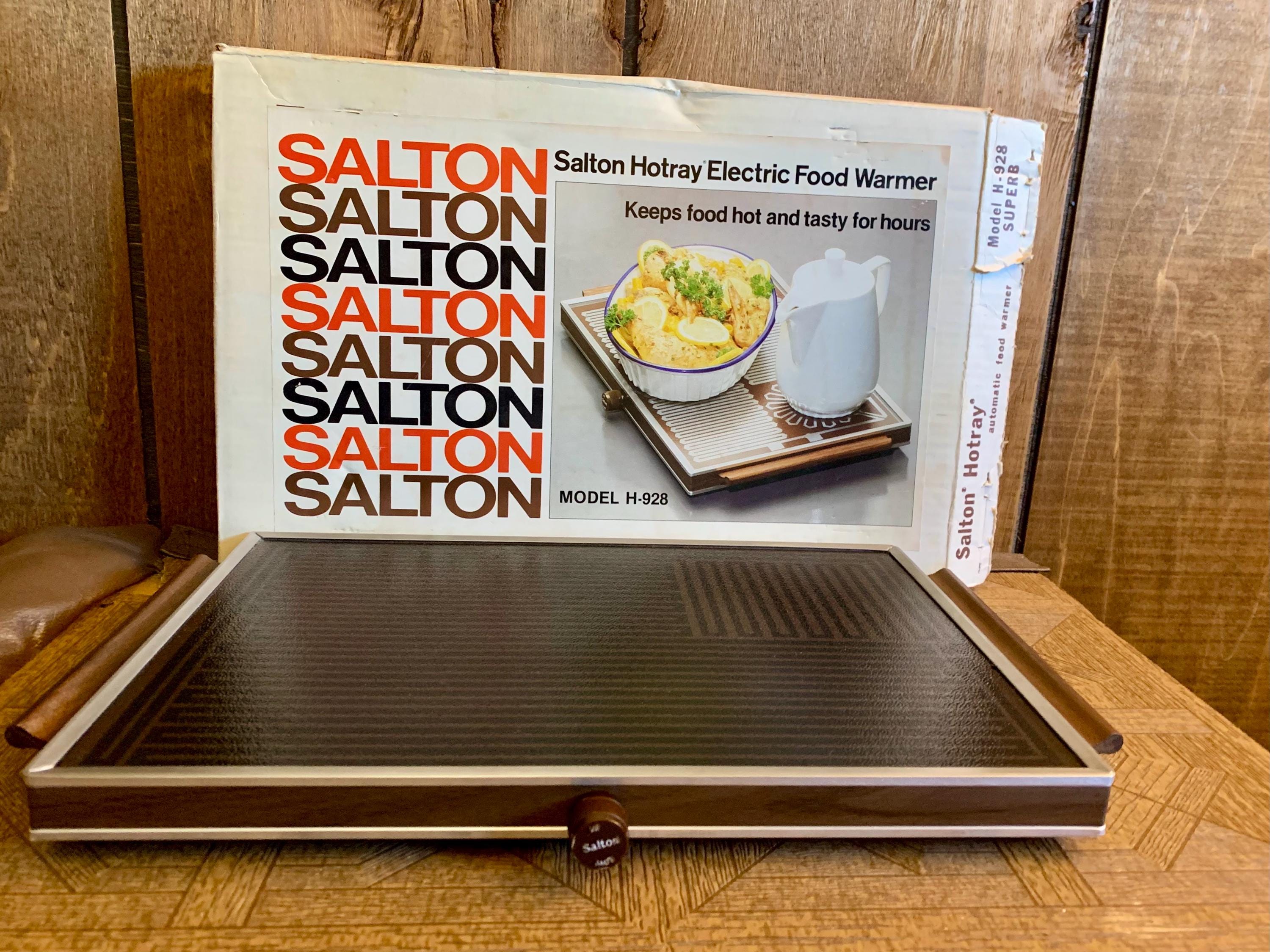 Vintage Salton Hotray Electric Food Warmer - Tested - Etsy