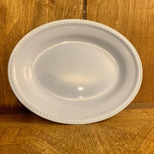 Vintage Homer Laughlin Kraft Blue Serving Platter