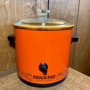 1970’s Rival Crockpot- Tested - Orange