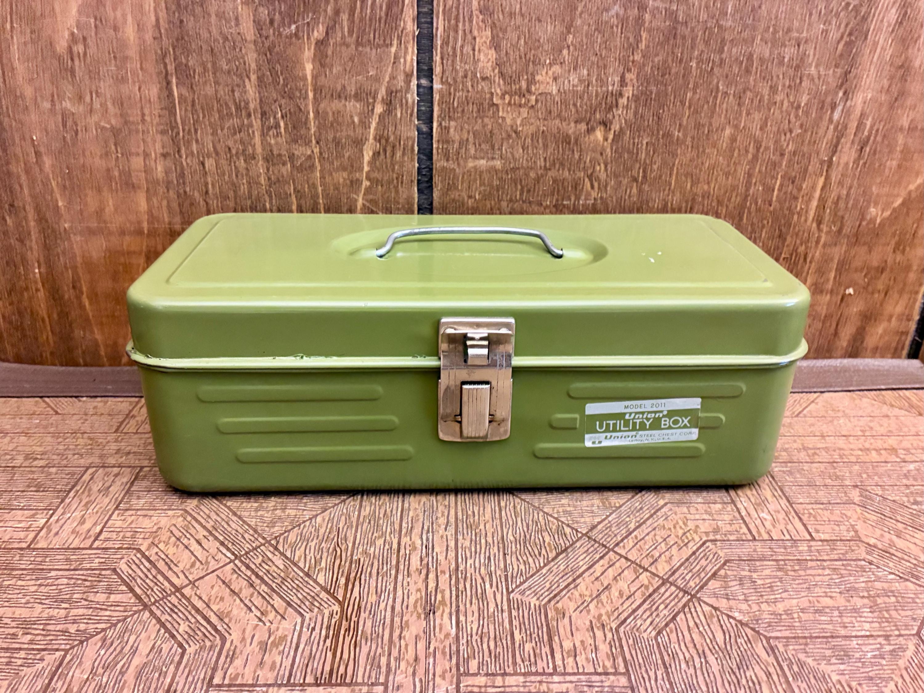 Small 1960's Utility Box by Union Steel Chest Co. - Model 2011 - Etsy