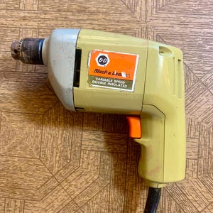 1970’s Black & Decker 7014 1/4" Variable Speed Drill - Tested