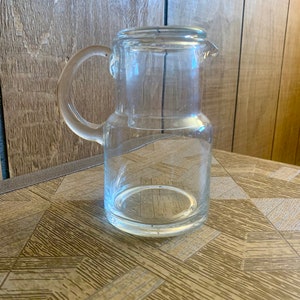 Vintage Bedside Pitcher & Glass
