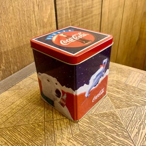 Vintage Coca-Cola Polar Bear Tin