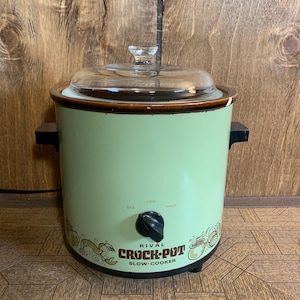 1970’s Rival Crockpot- Tested - Avocado