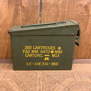 Vintage Military Ammo Can