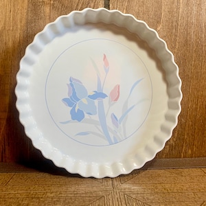 Forma do pieczenia ciast/quiche/tart Studio Nova z lat 80. – wzór Iris