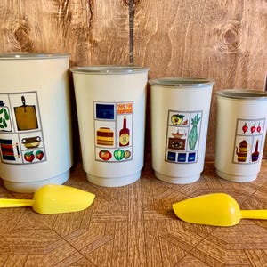 1970’s Kitchen Canister Set
