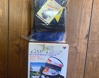 Vintage 1990s Kühltasche / Kühltasche für 10 Dosen (versiegelt)