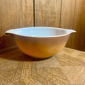 Vintage Purex Brown Ombré Cinderella Rührschüssel 1,5 Quart - 442