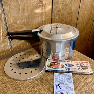 Vintage Mirro-Matic 4 Quart Schnellkochtopf